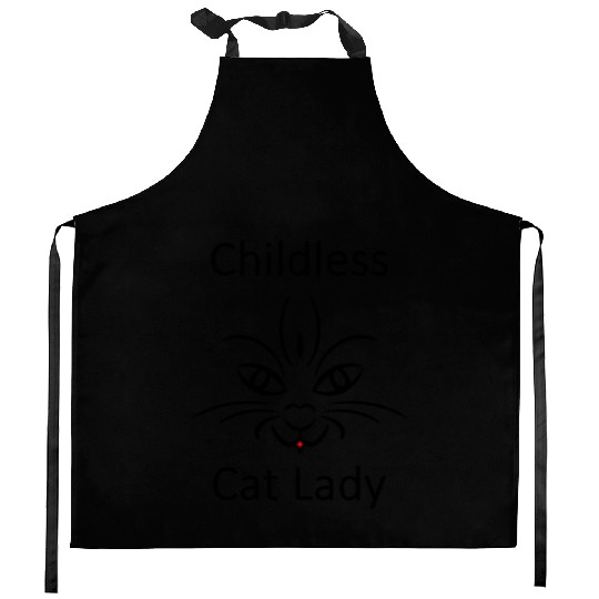 "Childless Cat Lady" Kamala Harris 2024 Kitchen Aprons