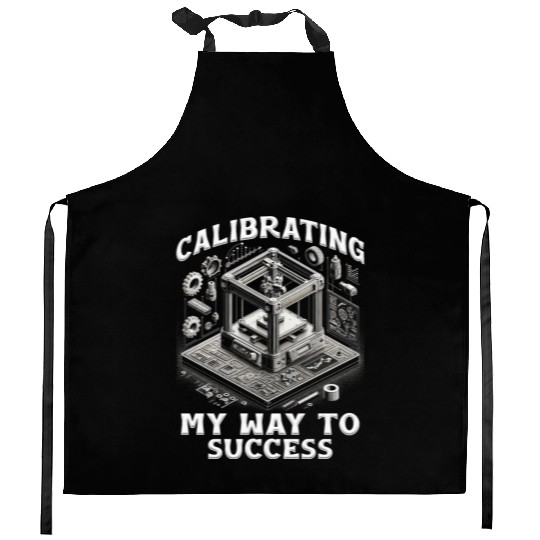3D Print 3D Engineer Calibrating My Way To Success Kitchen Aprons