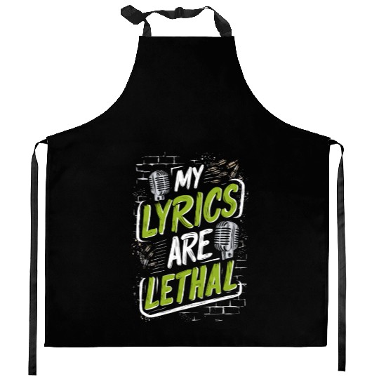 Rap Battles Freestyle Rap Competition Battle Rap Kitchen Aprons