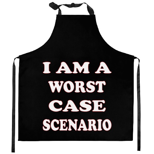 I Am A Worst Case Scenario LIKE US ON FACEBOOK Kitchen Aprons
