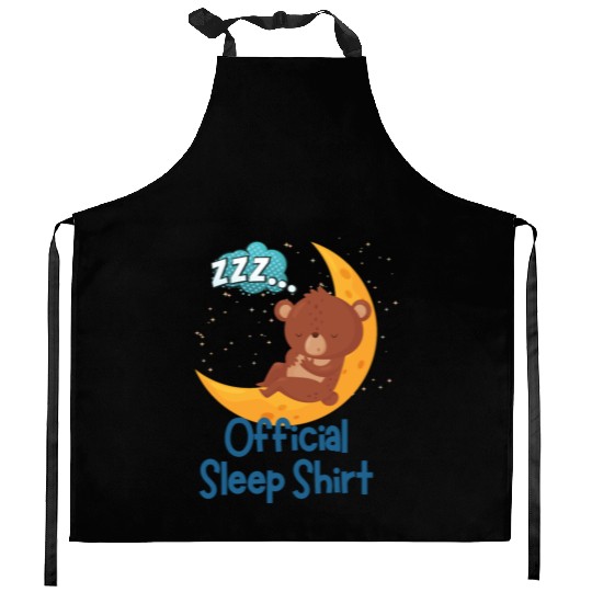 Official Sleep Kitchen Aprons Panda Lover Nightgown
