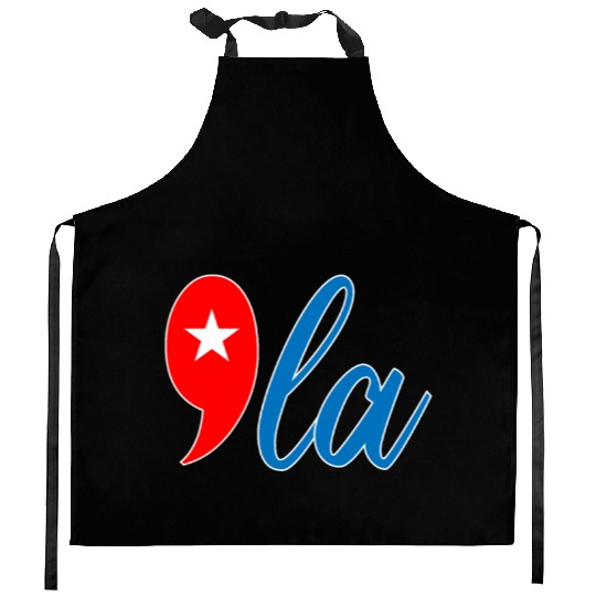 Comma La Kamala Harris Democrats Kitchen Aprons