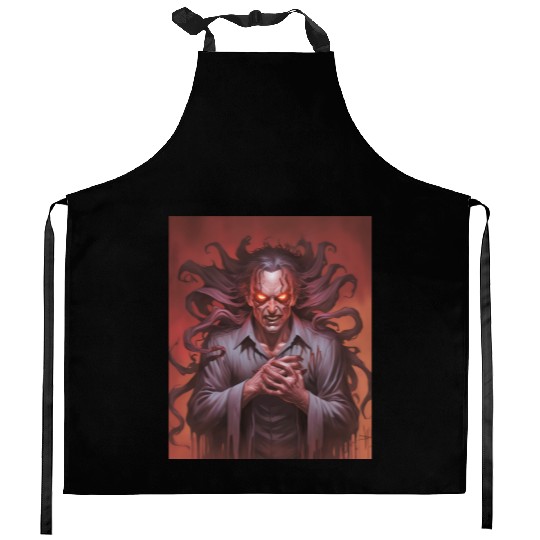 Halloween Night, Trick or Treat, Fright Night Kitchen Aprons