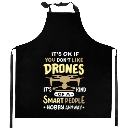 Drones Quadcopter RC Drone Pilot Kitchen Aprons