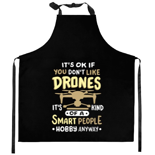 Drones Quadcopter RC Drone Pilot Kitchen Aprons