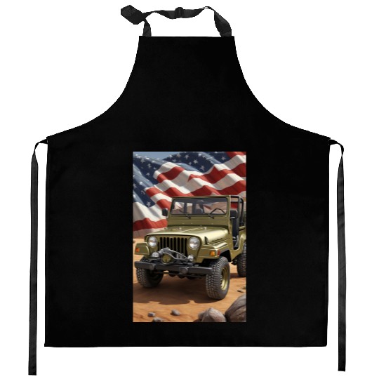 Jeep US Kitchen Aprons