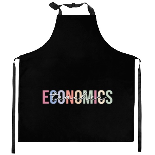 Economics Teacher Economist Kitchen Aprons