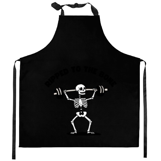 Ripped to the Bone Kitchen Aprons
