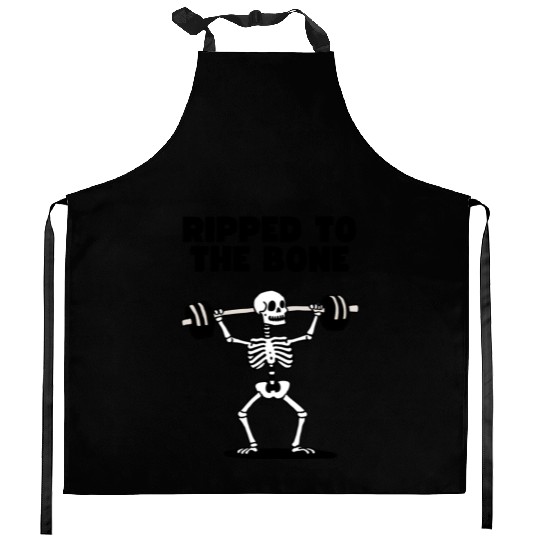 Ripped to the Bone Kitchen Aprons