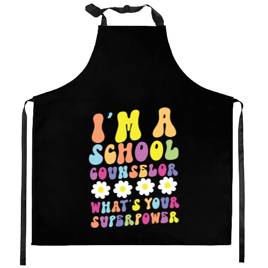 School Counselor I'm A School Kitchen Aprons