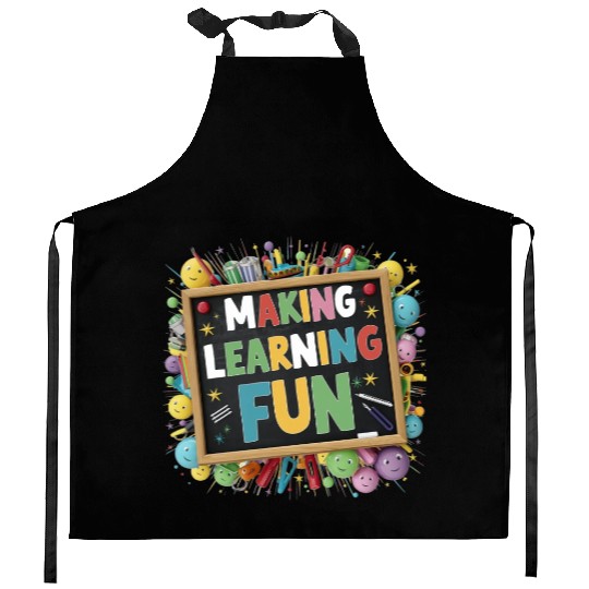 back to school Kitchen Aprons design for boy and girls