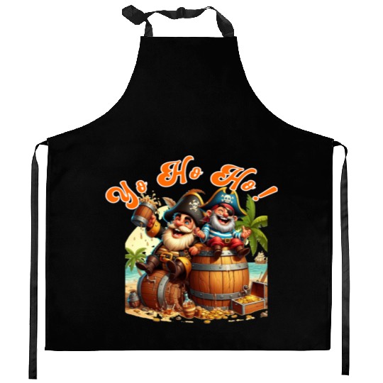 Pirate Rum Kitchen Aprons