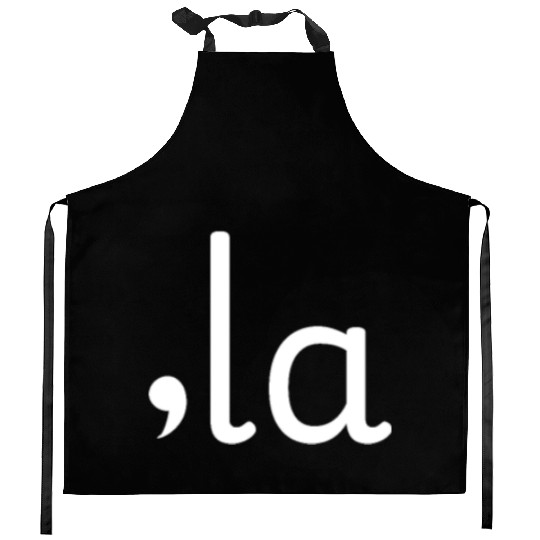,La , Kamala Comma La Kitchen Aprons Kamala Harris