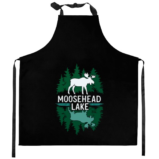 Moosehead Lake Maine. Kitchen Aprons