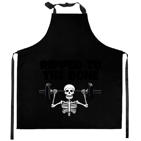 Ripped to the Bone Kitchen Aprons