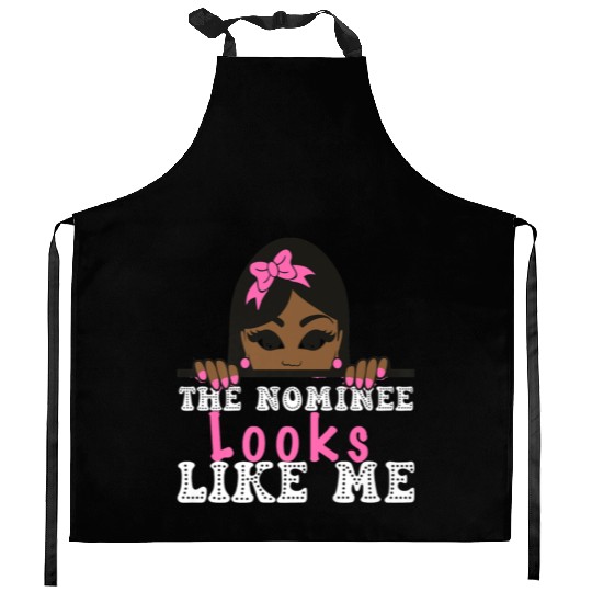 The Nominee Looks Like Me AKA POTUS 47 Womens Girl Kitchen Aprons