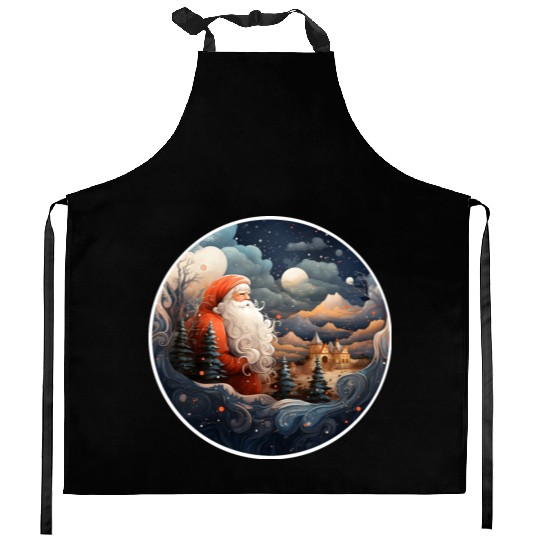 Welcome to the North Pole Kitchen Aprons
