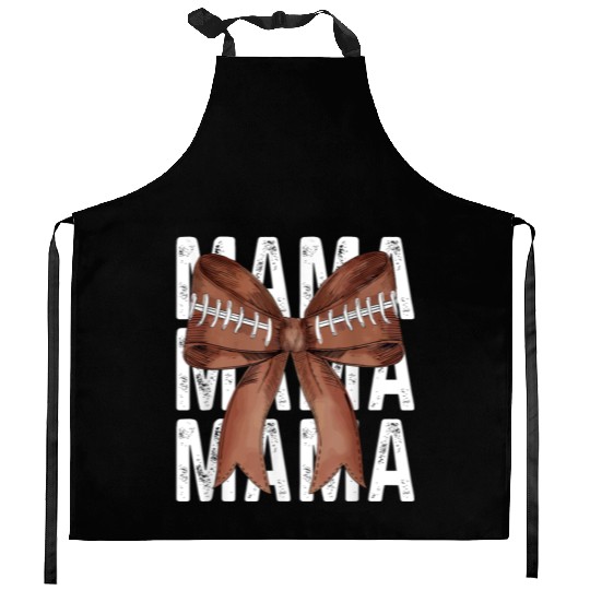 Coquette Football Mama Game Day Football Season Mo Kitchen Aprons