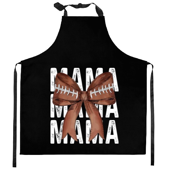Coquette Football Mama Game Day Football Season Mo Kitchen Aprons