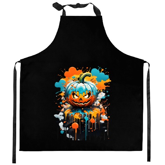 Spooky & Unique Halloween Gift for Horror Lovers Kitchen Aprons