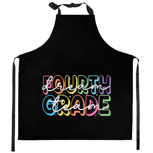 Fourth Grade Dream Team 4th Grade Teacher Kitchen Aprons