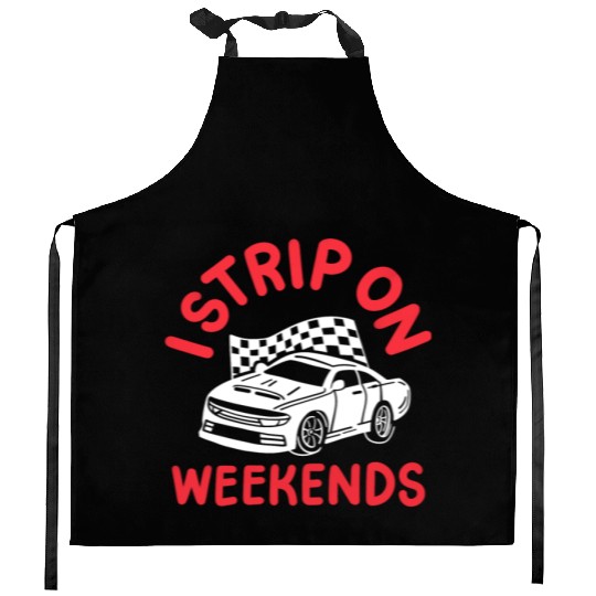 Drag Racing Race Car Drag Racer Kitchen Aprons