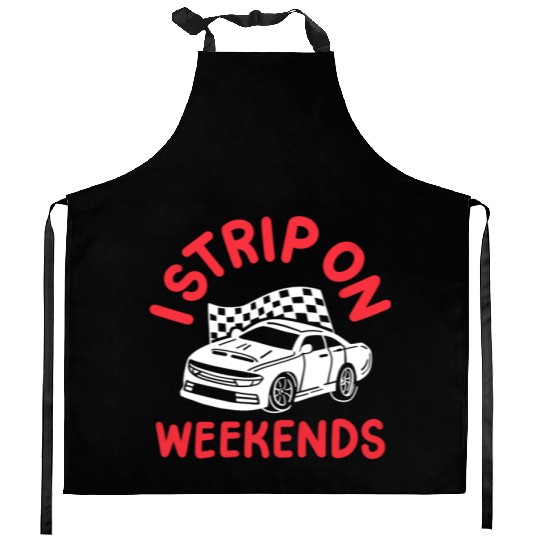 Drag Racing Race Car Drag Racer Kitchen Aprons