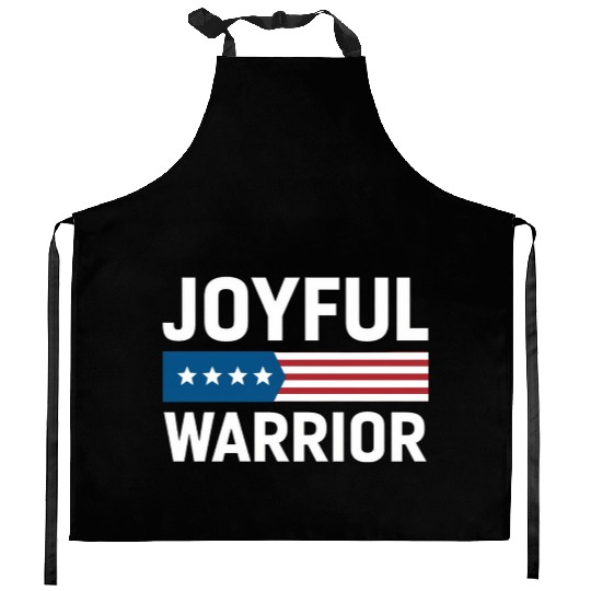 Joyful Warrior American Kitchen Aprons