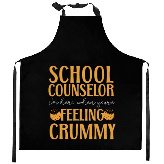 School Counselor Pun School Kitchen Aprons