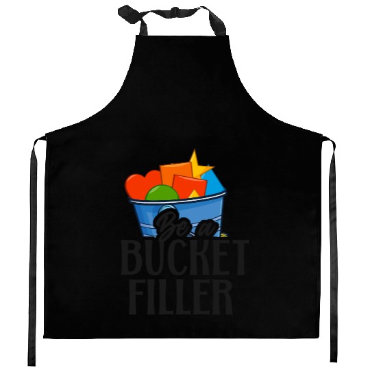 School Counselor Be A Bucket Kitchen Aprons