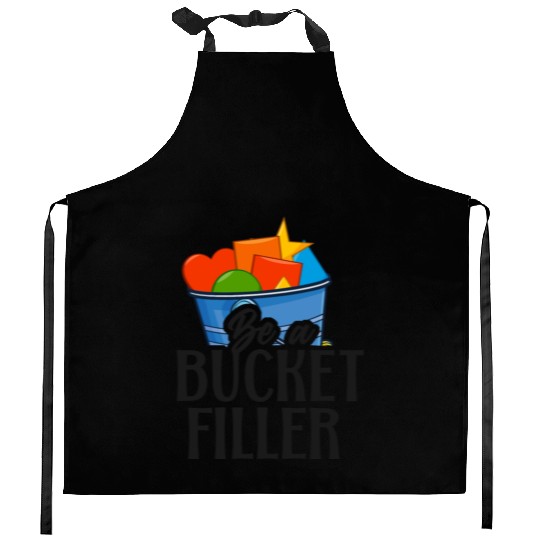School Counselor Be A Bucket Kitchen Aprons