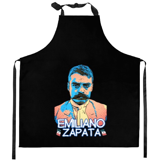 Emiliano Zapata Kitchen Aprons