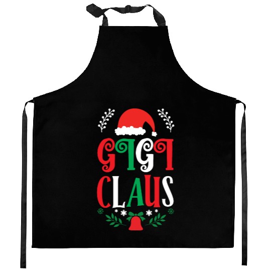Gigi Claus Christmas Family Group Matching Pajama Kitchen Aprons
