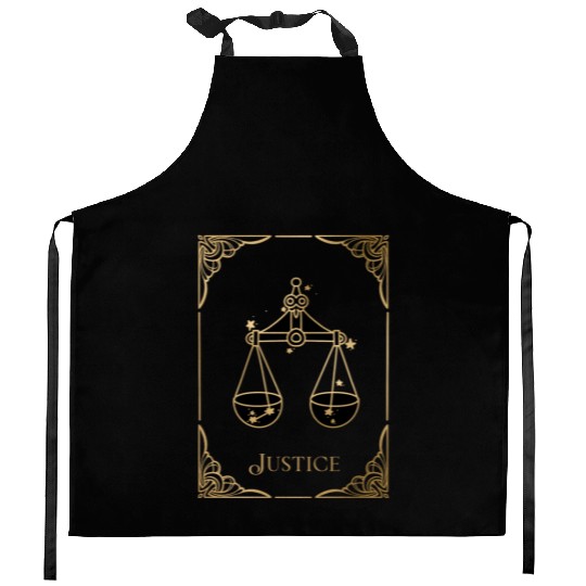 Tarot: The Justice Kitchen Aprons