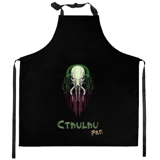 Cthulhu Fan Kitchen Aprons