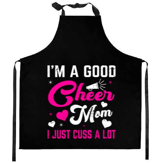A Good Cheer Mom Cheerleading Mommy Mother's Day Kitchen Aprons