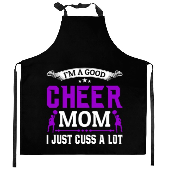 A Good Cheer Mom Cheerleading Mommy Mother's Day Kitchen Aprons