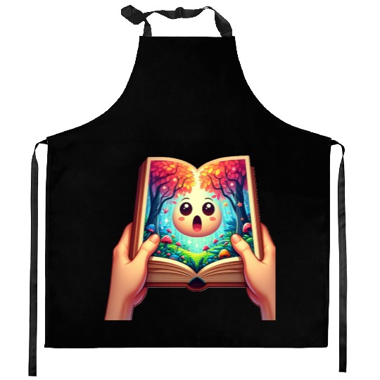 you turned the page Kitchen Aprons