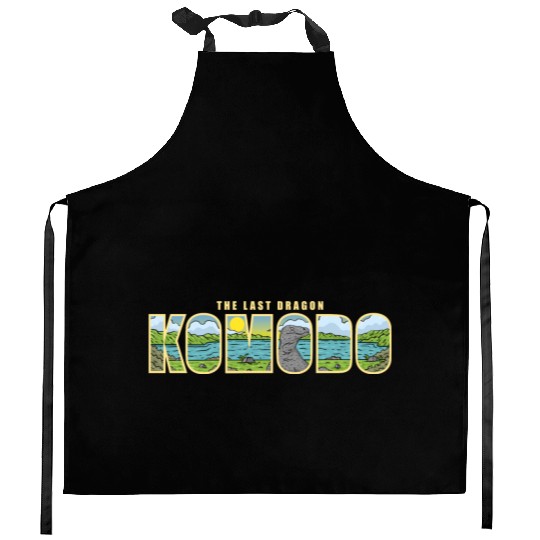 The Last Dragon Komodo Kitchen Aprons