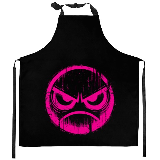 Psycho Emotion Pink Kitchen Aprons