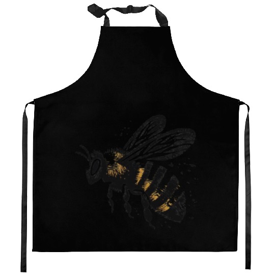 Honey Bee Insect Art 5 Kitchen Aprons
