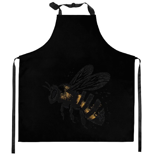 Honey Bee Insect Art 5 Kitchen Aprons