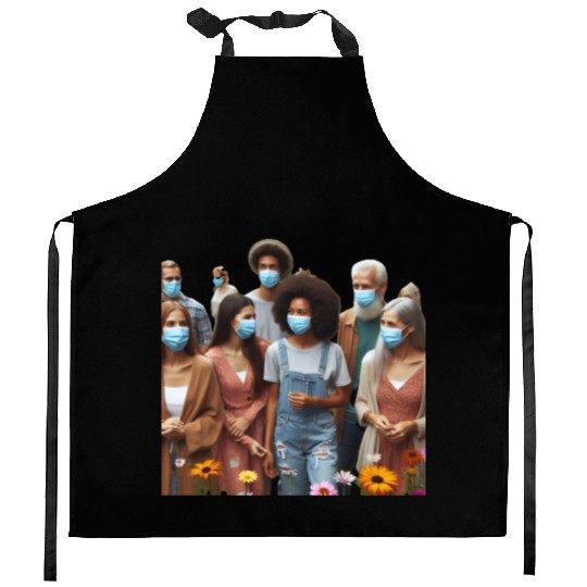 United in Care and Community Kitchen Aprons