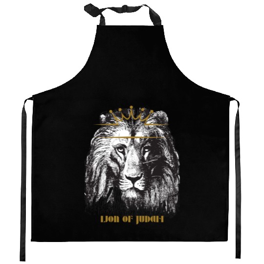 LION OF JUDAH png Kitchen Aprons