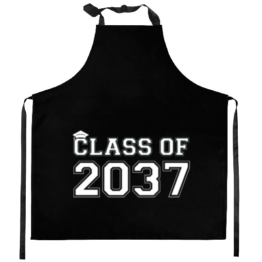 Class Of 2037 Pre K Grow With Me Graduation Kitchen Aprons