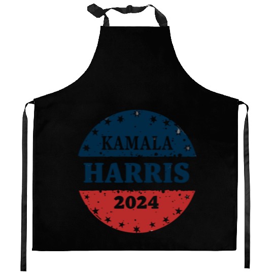 Kamala Harris 2024: A Star-Spangled Campaign Kitchen Aprons