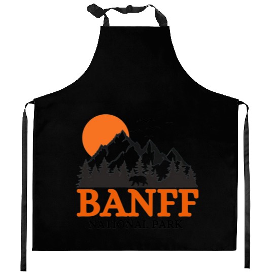 Banff National Park Kitchen Aprons
