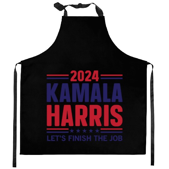 Kamala Harris 2024 for President Vote Tim Walz Kitchen Aprons