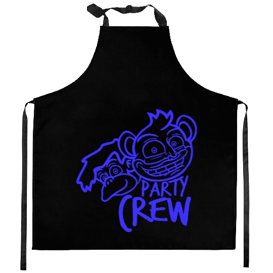 Monkey Chimpanzee Party Animals Crew Team Friends Kitchen Aprons