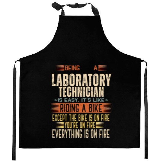 Being a Laboratory Technician is Easy. It's like R Kitchen Aprons